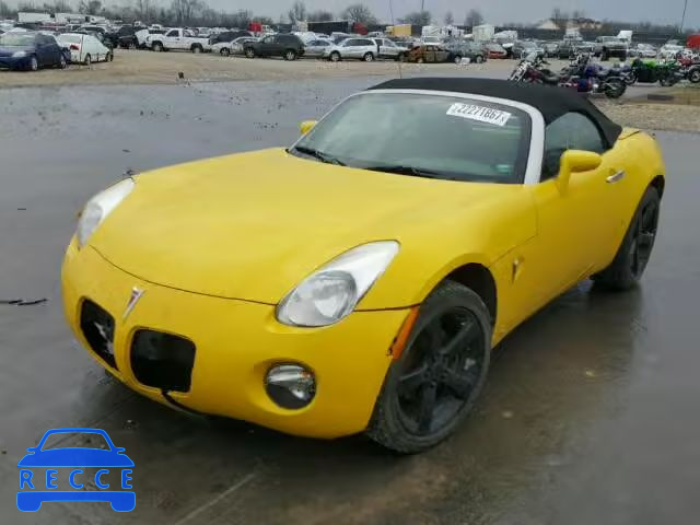 2007 PONTIAC SOLSTICE 1G2MB35BX7Y129239 image 1