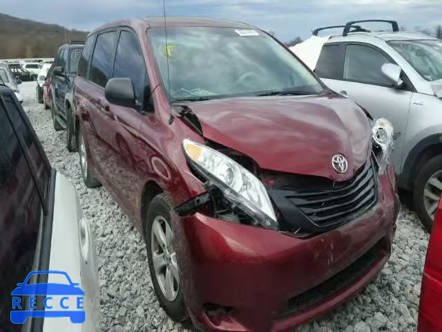 2013 TOYOTA SIENNA 5TDZK3DC3DS385998 image 0