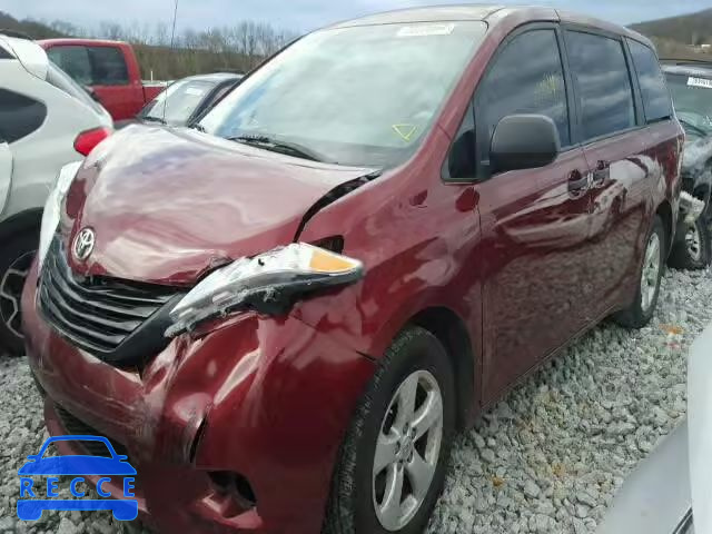2013 TOYOTA SIENNA 5TDZK3DC3DS385998 image 1