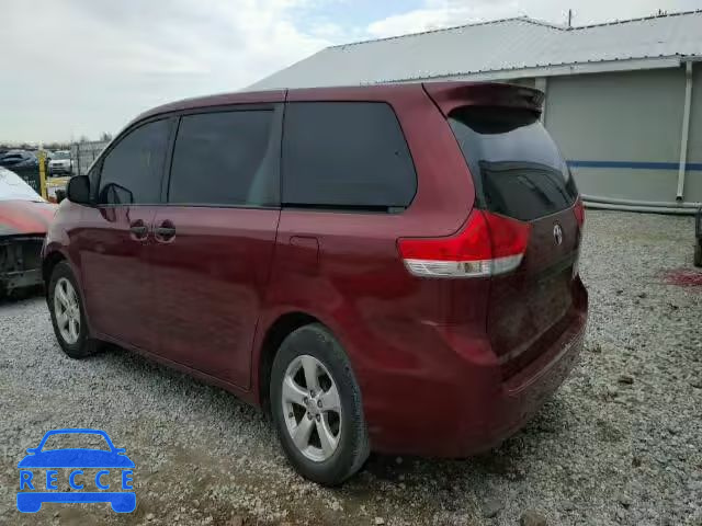 2013 TOYOTA SIENNA 5TDZK3DC3DS385998 image 2