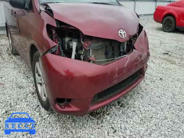 2013 TOYOTA SIENNA 5TDZK3DC3DS385998 image 8