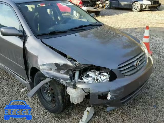 2003 TOYOTA COROLLA 2T1BR32E43C042271 image 8