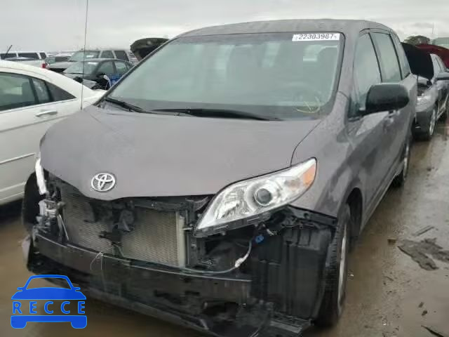 2014 TOYOTA SIENNA 5TDZK3DC6ES499107 image 1