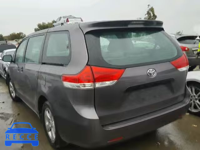 2014 TOYOTA SIENNA 5TDZK3DC6ES499107 image 2