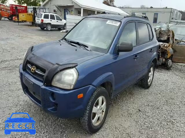 2005 HYUNDAI TUCSON GL KM8JM12B65U075035 image 1