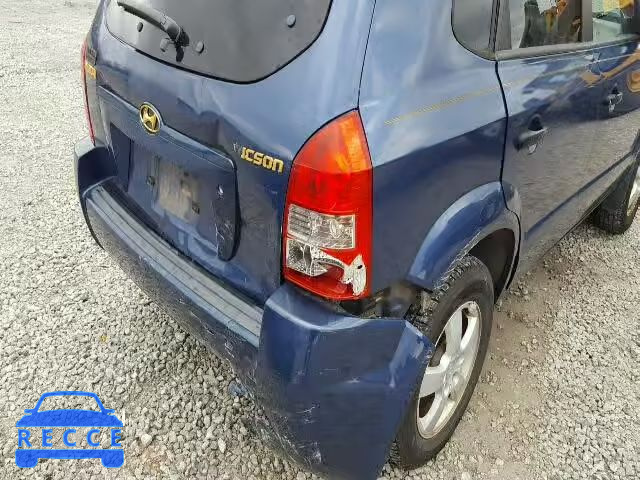 2005 HYUNDAI TUCSON GL KM8JM12B65U075035 image 8