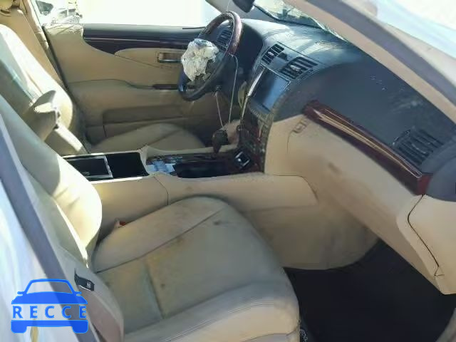 2008 LEXUS LS 460L JTHGL46F585026180 зображення 4