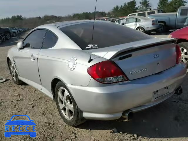 2005 HYUNDAI TIBURON KMHHM65D85U183858 image 2