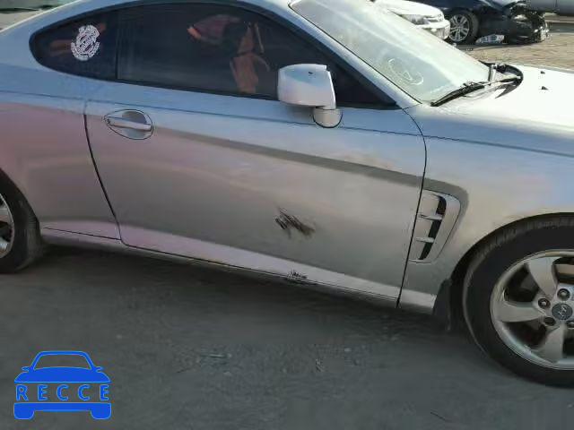 2005 HYUNDAI TIBURON KMHHM65D85U183858 image 8