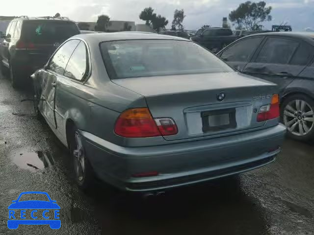 2003 BMW 325CI WBABN73483PJ15620 image 2