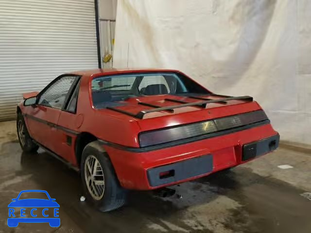 1985 PONTIAC FIERO 1G2PE37R9FP221736 зображення 2