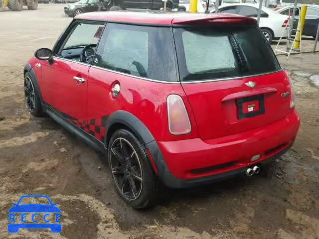 2004 MINI COOPER S WMWRE33444TD79727 image 2