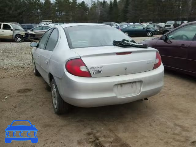 2000 DODGE NEON/ES 1B3ES46CXYD819094 зображення 2