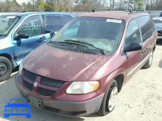 2001 DODGE CARAVAN SE 1B8GP25G81B109853 Bild 1