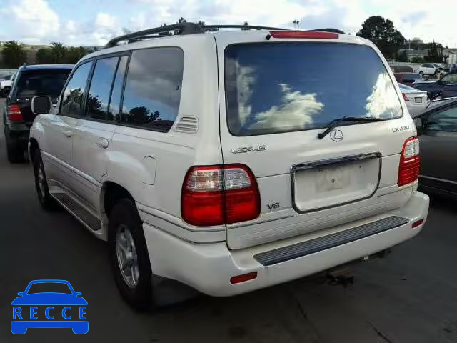 1999 LEXUS LX 470 JT6HT00W4X0055583 image 2