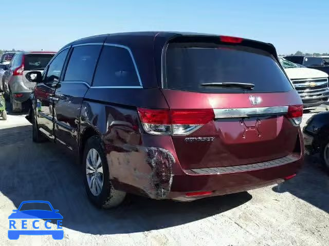 2016 HONDA ODYSSEY EX 5FNRL5H40GB103840 image 2