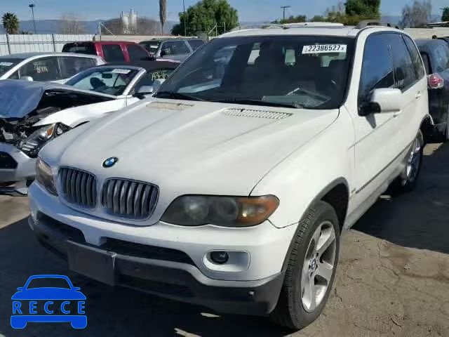 2005 BMW X5 4.4I 5UXFB53525LV10279 зображення 1