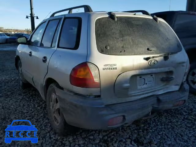 2002 HYUNDAI SANTA FE KM8SB73D72U182197 Bild 2