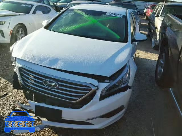 2017 HYUNDAI SONATA SE 5NPE24AF6HH447375 зображення 1