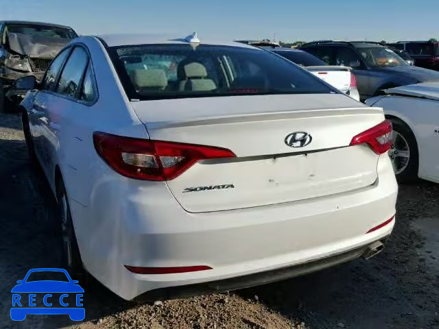 2017 HYUNDAI SONATA SE 5NPE24AF6HH447375 image 2