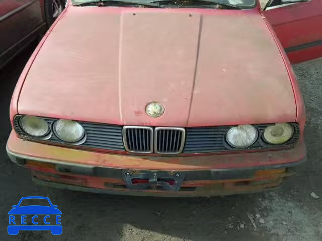 1989 BMW 325I AUTO/ WBAAA2309K8262366 зображення 6