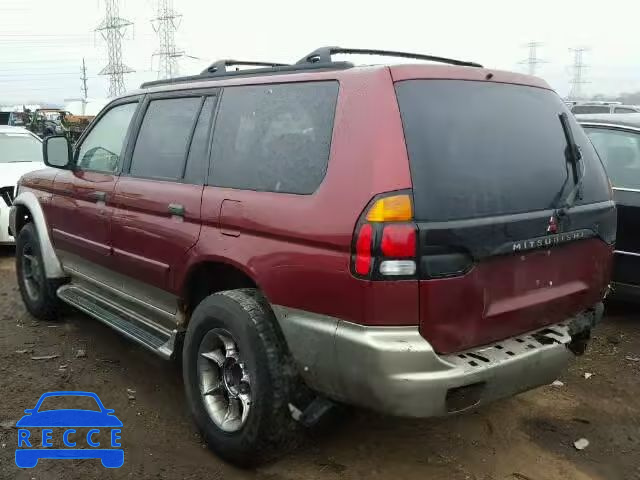 2000 MITSUBISHI MONTERO SP JA4MT31H9YP047412 image 2