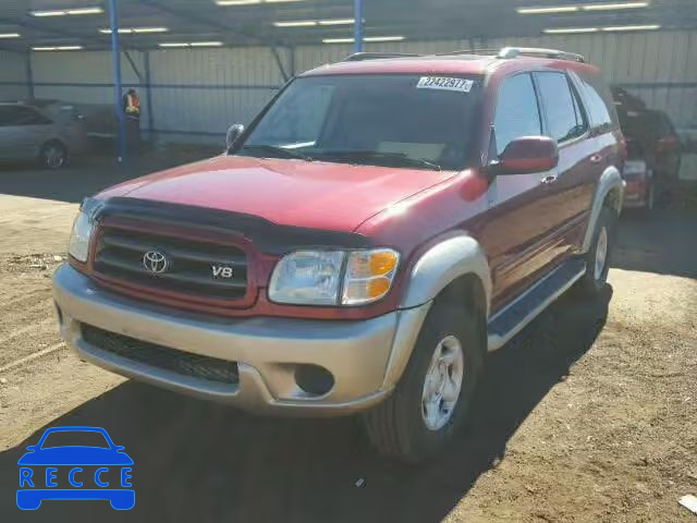 2001 TOYOTA SEQUOIA SR 5TDBT44A21S032392 image 1