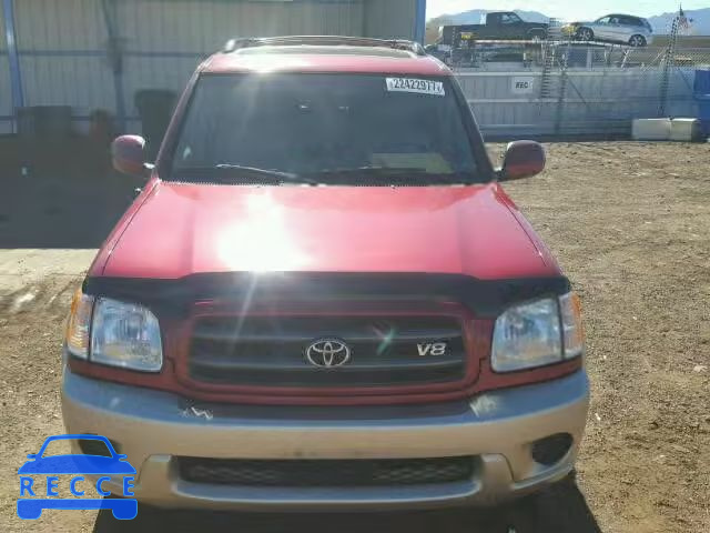 2001 TOYOTA SEQUOIA SR 5TDBT44A21S032392 image 8