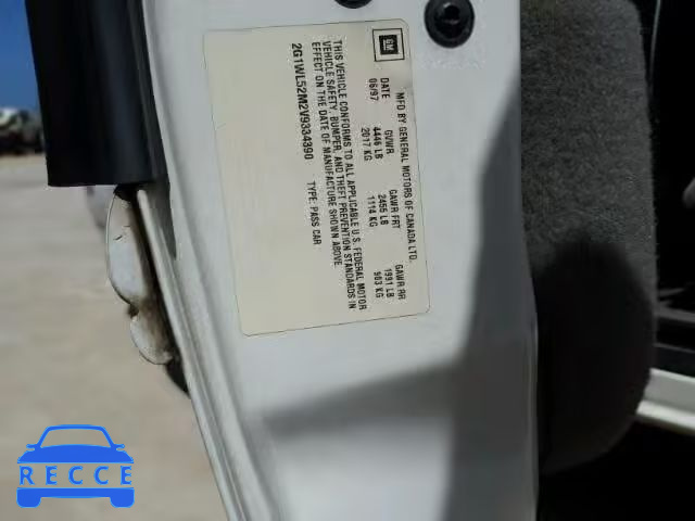 1997 CHEVROLET LUMINA/LS 2G1WL52M2V9334390 image 9