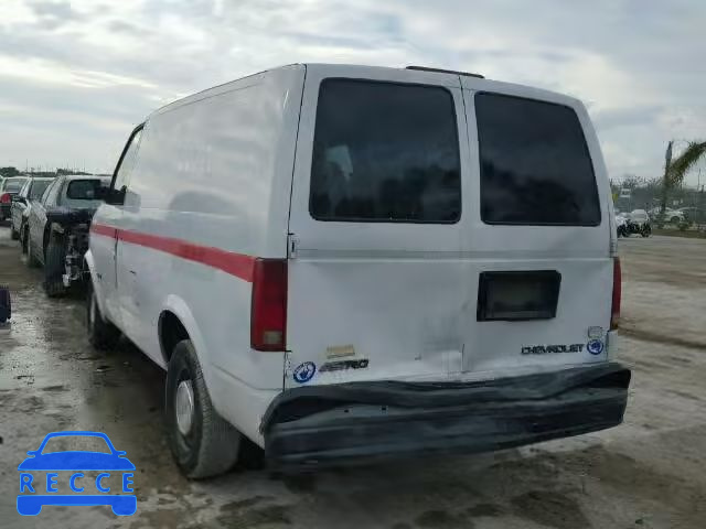 1999 CHEVROLET ASTRO VAN 1GCDM19W9XB130540 Bild 2