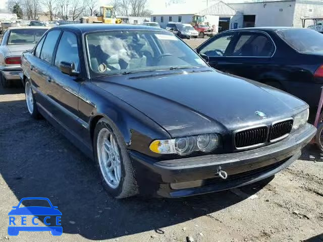 1999 BMW 740I AUTOMATIC WBAGG833XXDN73938 зображення 0