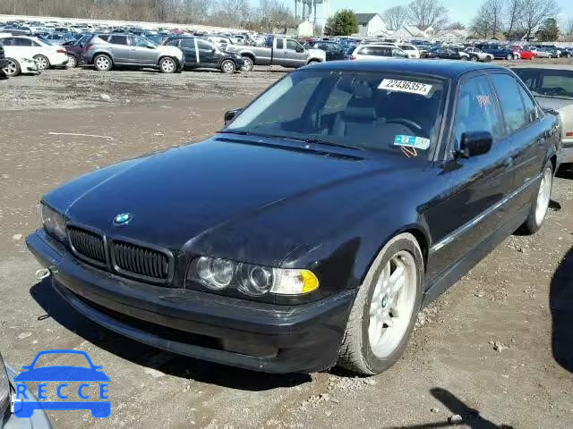 1999 BMW 740I AUTOMATIC WBAGG833XXDN73938 зображення 1