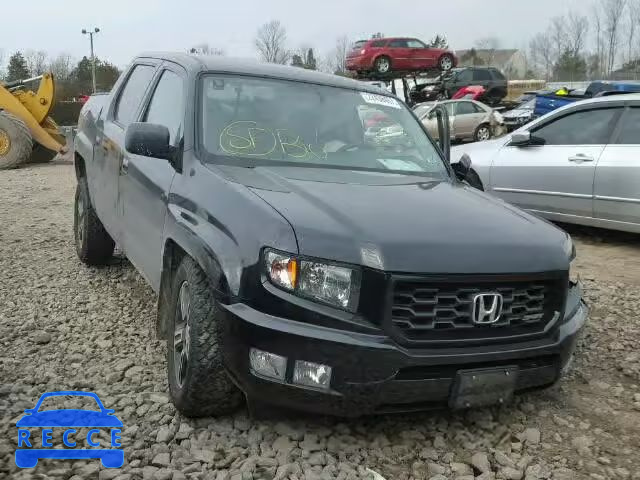 2013 HONDA RIDGELINE 5FPYK1F78DB011513 image 0