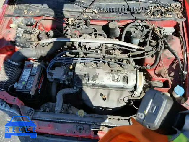 1991 HONDA CIVIC CRX JHMED9365MS007002 image 6