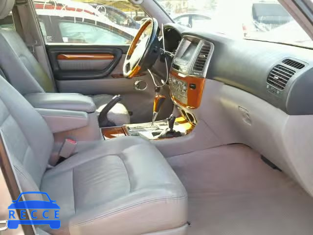 2003 LEXUS LX 470 JTJHT00W633533890 image 4