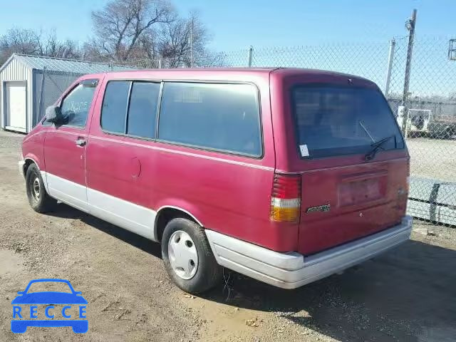 1996 FORD AEROSTAR 1FMDA31X1TZA48453 image 2