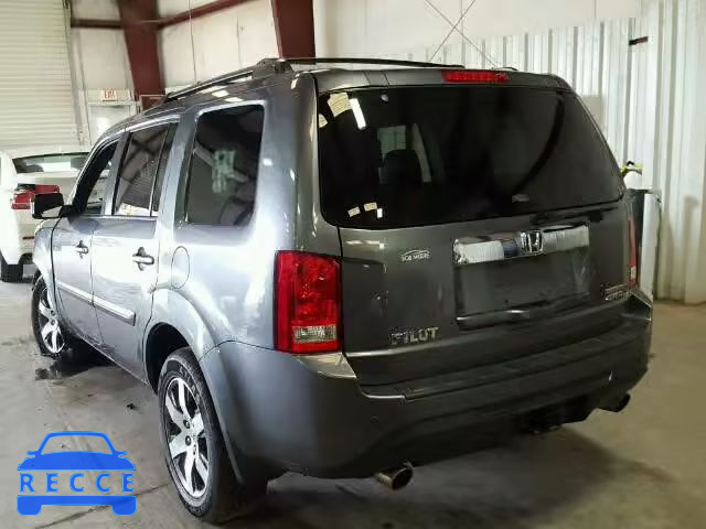 2012 HONDA PILOT TOUR 5FNYF4H90CB059325 image 2