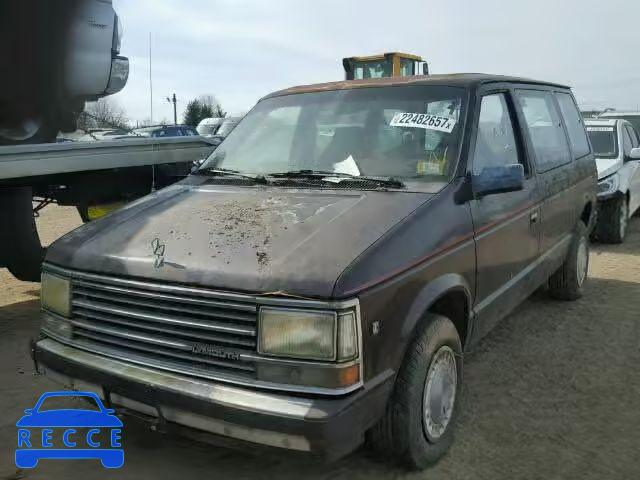 1990 PLYMOUTH VOYAGER SE 2P4FH4533LR724302 image 8