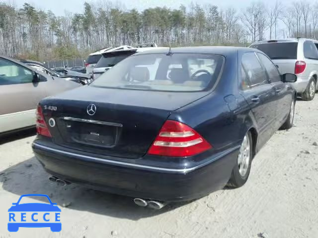 2002 MERCEDES-BENZ S430 WDBNG70J72A260796 image 3