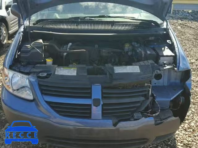 2007 DODGE CARAVAN SE 1D4GP25R27B244652 зображення 6