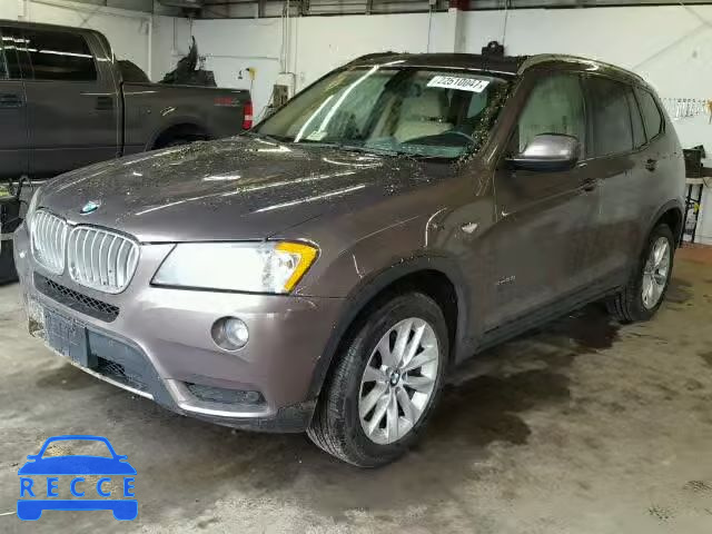 2013 BMW X3 XDRIVE2 5UXWX9C56D0A18656 image 1