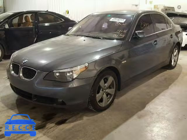 2007 BMW 525XI WBANF335X7CS40028 зображення 1