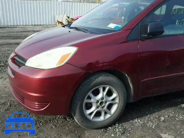 2004 TOYOTA SIENNA LE 5TDBA23C14S025600 image 8