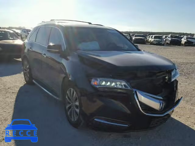 2014 ACURA MDX TECH 5FRYD3H44EB009517 Bild 0