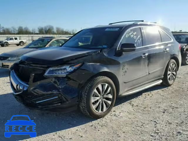 2014 ACURA MDX TECH 5FRYD3H44EB009517 image 1