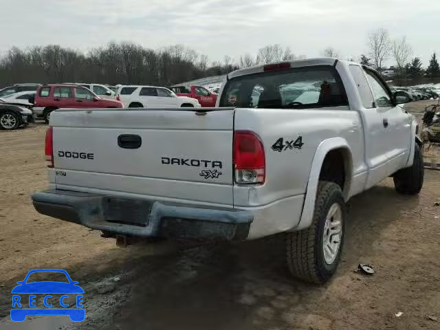 2003 DODGE DAKOTA SXT 1D7HG12X43S167166 Bild 3