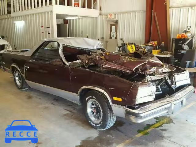 1987 CHEVROLET EL CAMINO 3GCCW80H7HS912368 зображення 0