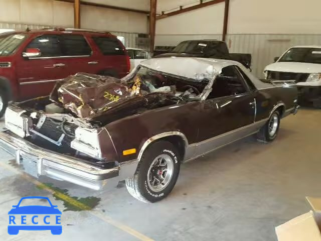 1987 CHEVROLET EL CAMINO 3GCCW80H7HS912368 image 1