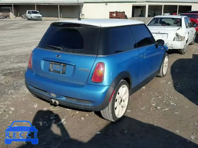 2004 MINI COOPER S WMWRE334X4TD88075 image 3