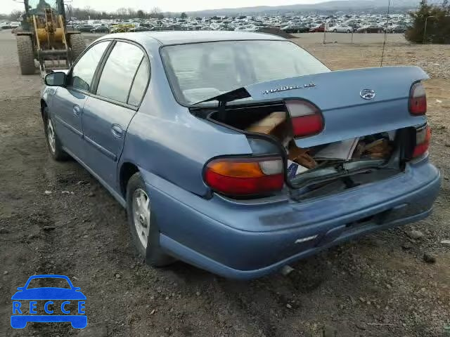 1999 CHEVROLET MALIBU LS 1G1NE52J7X6190373 зображення 2